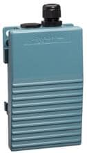 Schneider Electric Fußschalter, Harmony XPE, einfach, Metall, blau,1-stufig, 1Ö+1S, IP66, ATEX (XPEM110EX)
