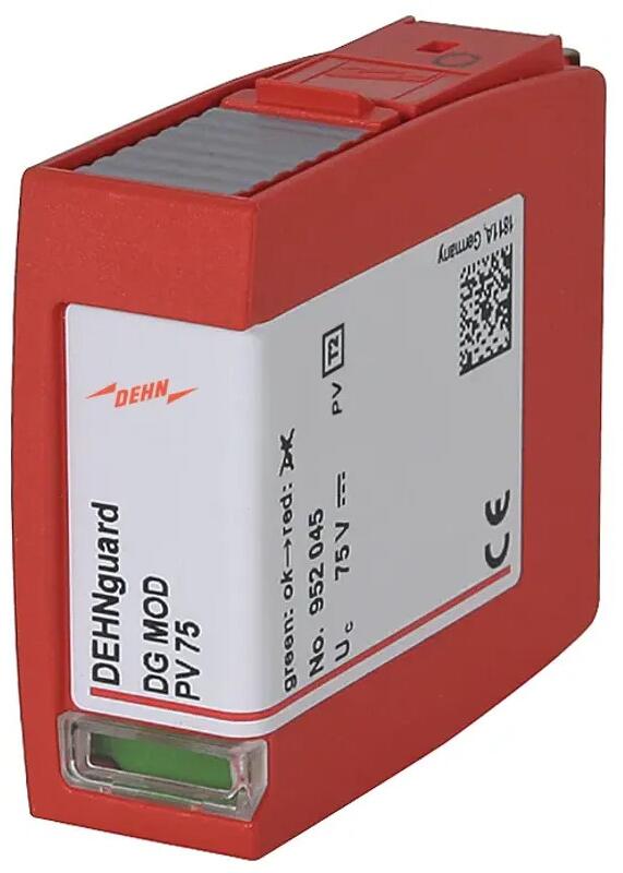 Dehn DG MOD PV 75 Überspannungsableiter, Typ 2, Varistor-Schutzmodul für DEHNguard M und S (952045)