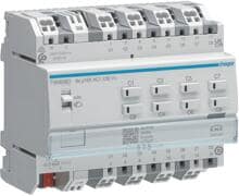 Hager TYAS608D Schalt-/Jalousieaktor 8/4-fach KNX Secure, 16A, C-Last