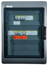 enwitec Netzumschaltbox für SMA Wechselrichter Sunny Island 3AC 230/400V 50Hz, für FR, BE, ES, PT, grau (10013728)