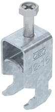 OBO Bettermann BS-H1-M-16 FT Bügelschelle 2056 H-Fuß, 12-16mm, tauchfeuerverzinkt (1186009)