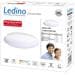 Ledino Altona SW3 LED-Wand-/Deckenleuchte, 12W, 950lm, 3000K, weiß (11200121001320)