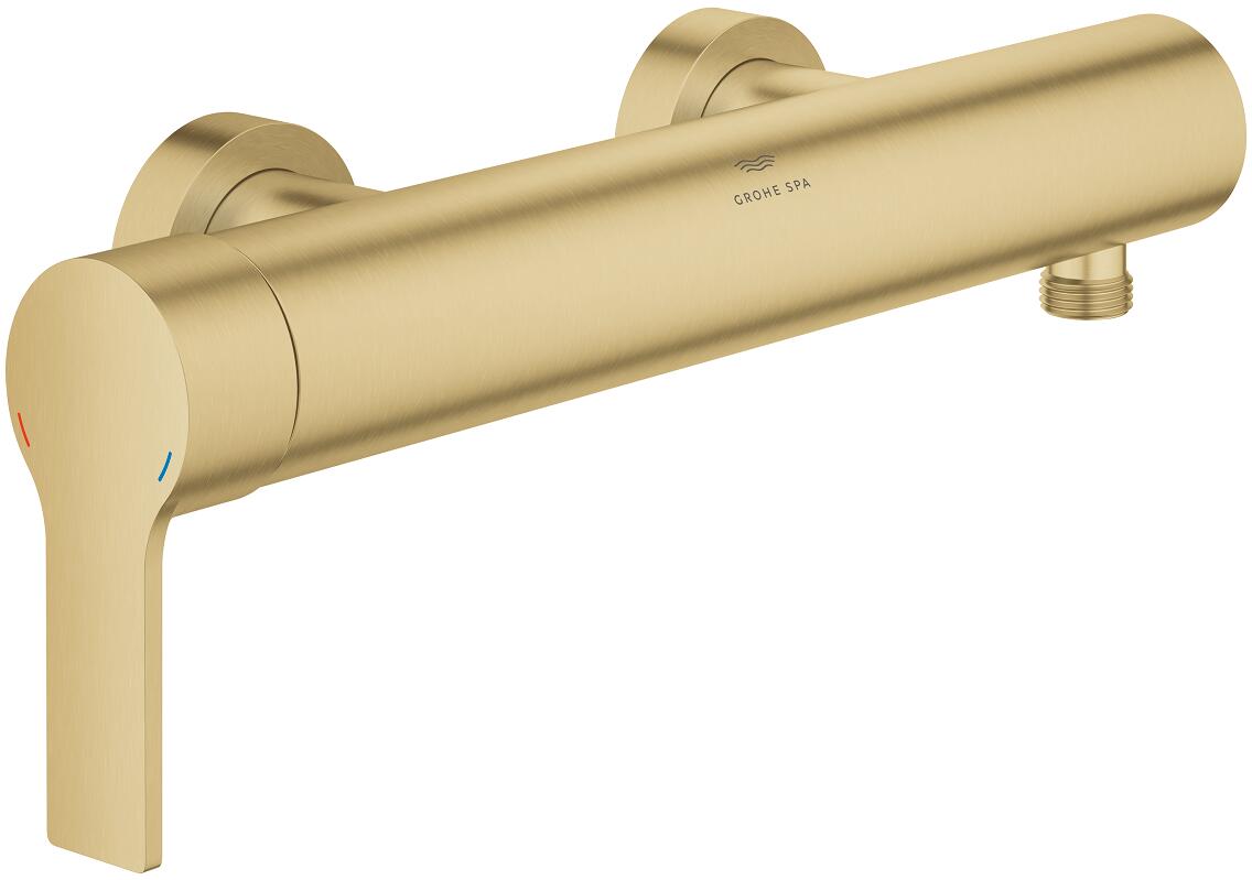 GROHE Allure Einhand-Brausebatterie, Wandmontage, eigensicher, cool sunrise gebürstet (32846GN1)
