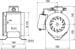MAICO ERM 18 E EX E Halbradial-Rohrventilator (0080.0290)