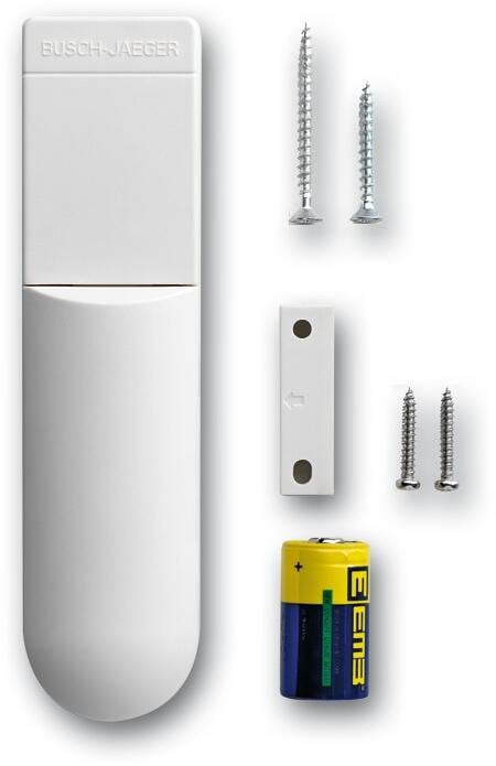 Busch-Jaeger 6222/2 AP-64-WL Universalmelder, free@home, Wireless, studioweiß (2CKA006200A0068)
