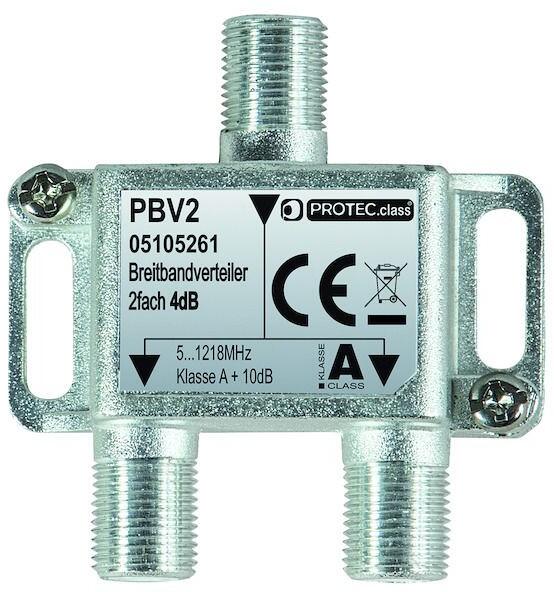 PROTEC.class PBV2 Breitbandverteiler 2fach