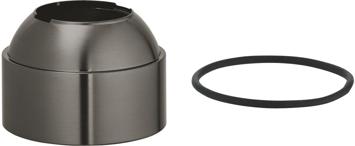 GROHE Minta Kappe, für Einhand-Spültischbatterie, hard graphite gebürstet (46025AL0)