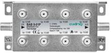 Axing BAB 8-01P 8fach Abzweiger, 5-1218MHz, brummentkoppelt, Klasse A+, Vodafone (BAB00801P)