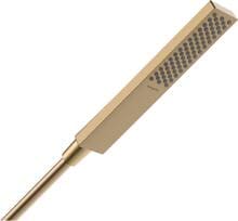 hansgrohe Pulsify E Stabhandbrause 100 1 Strahlart wassersparend, Kunststoff, 8 l/min, 100 x 25 mm, Brushed Bronze (24320140)
