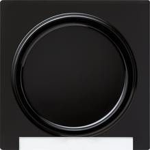 Abdeckung und Wippe für Wippschalter und Wipptaster mit steckbarer Abdeckung, S-Color, schwarz, Gira 029947