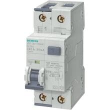 Siemens 5SU1XX-XXXXX FI/LS-Schalter, 10 kA, 1P+N, Typ A, Un AC: 230 V