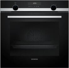 Siemens HB578HBS7 iQ500 A+ Einbau-Backofen, 60 cm breit, 71L, Pyrolyse, ActiveClean, cookControl30, Home Connect, Backwagen, edelstahl