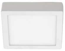 Brumberg FLAT37 LED LED-Anbaupanel 230 V AC, 50 Hz, 18 W, 105°, 3.000 K, quadratisch, starr, weiß (12249073)