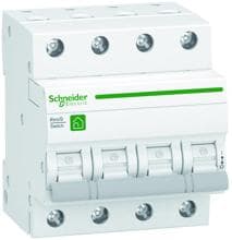 Schneider R9S64463 Lasttrennschalter Resi9, 4-Polig+N, 63A, 415V AC