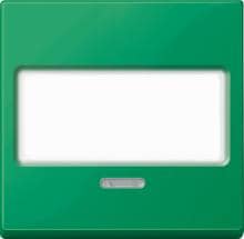 Wippe mit Schriftfeld und Kontrollfenster, grün, Merten MEG3370-0304