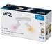 Wiz Imageo 2x einstellbarer LED Spot, 4,9W, 690lm, 2200-6500K, weiß (929002658801)