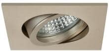 Brumberg LED-Einbaustrahler dim2warm, 350mA, 6W, 460 lm, eckig, champagner matt (12644633)