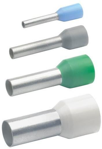 Klauke 1678 Aderendhülse isoliert, 0,25qmm, 8mm, verzinnt, nach DIN46228-4