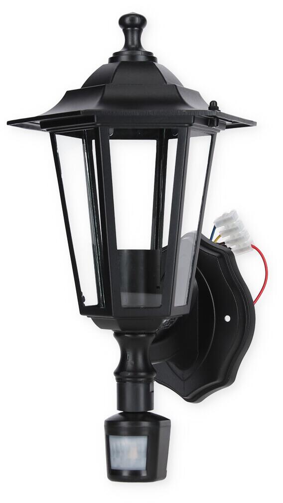 Eglo Laterna 4 Wandleuchte, E27, 60W, schwarz (22469)