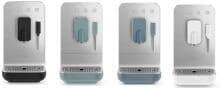Smeg BCC12 Kompakt-Kaffeevollautomat, 1350 W, 1,4 L Wassertank, 8 Funktionen, 6 Kaffeevariationen, Heißwasser und Dampffunktion