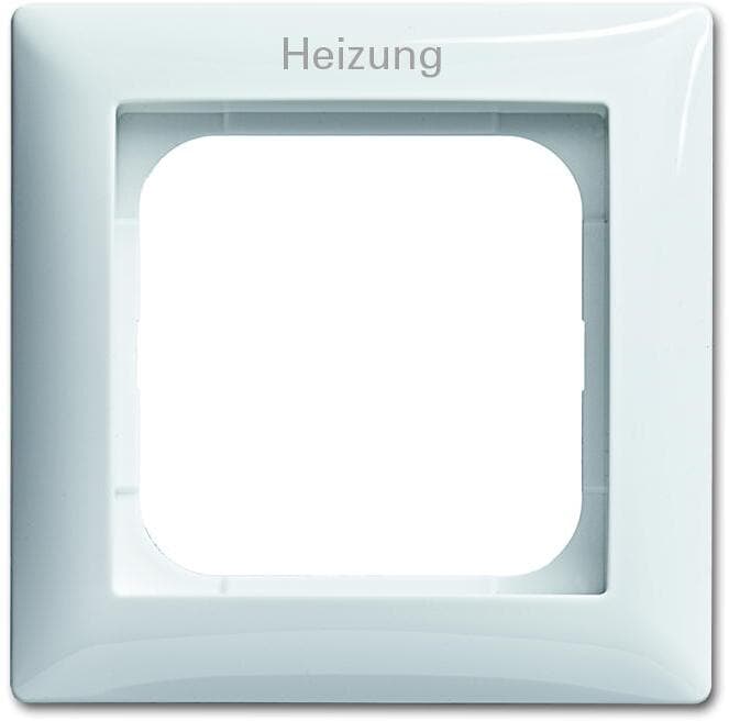 Busch-Jaeger 1721 JH-914 Abdeckrahmen, Busch-balance Si, 1-fach Rahmen, alpinweiß (2CKA001725A1557)