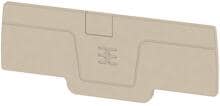 Weidmüller AEP 4C 2,5 A-Reihe Abschlussplatte, beige (1521530000)