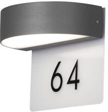 Konstsmide LED Monza Wandleuchte, grau (7855-370)