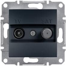 Interra TV/SAT Enddose 1dB, anthrazit (ITR3400171)