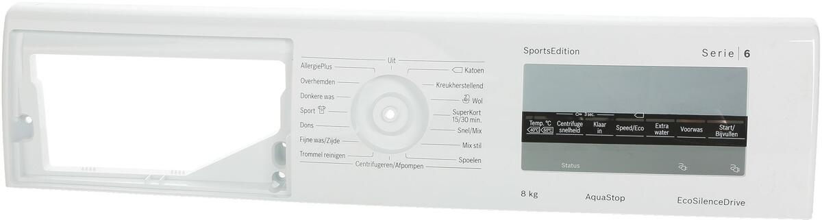 Bosch Siemens 11030882 Bedienblende, weiß