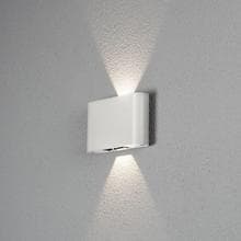 Konstsmide Chieri LED Wandleuchte, 230V, 2x6W, weiß (7854-250)