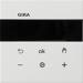 Gira 5393112 System 3000 Raumtemperaturregler Display, Flächenschalter, reinweiß glänzend