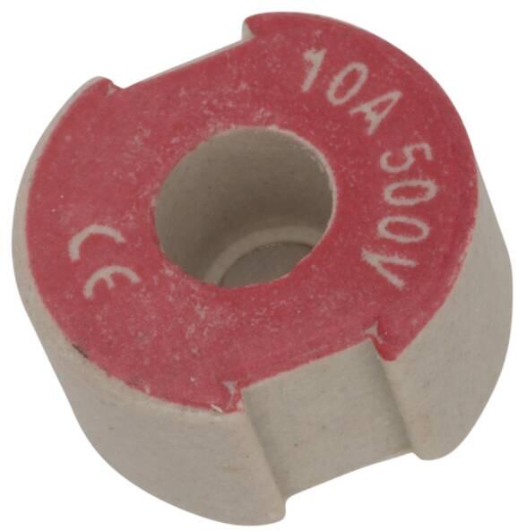 Mersen 01657.010000 Schraub-Passeinsatz, DII, 10A, rot (F222921)