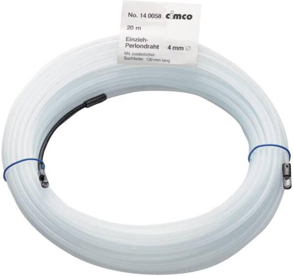 Cimco Kabel-Einziehdraht Perlon 25m, ca. 130mm lang, Zugfestigkeit 900N (140060)