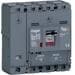 Hager HNS126DC Leistungsschalter h3+ P160 TM ADJ 4P4D N0-100% 125A 40kA CTC