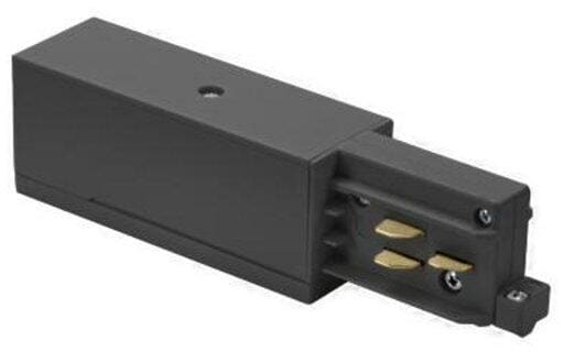 Brumberg ONETRACK-Endeinspeisung, Schutzleiter links, schwarz (87167080)