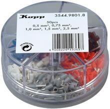 Kopp 354498018 Aderendhülsen Sortimentsbox 0,5-2,5mm²