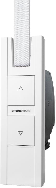 HomePilot RolloTron pure Gurtwickler, 45kg Zugkraft, Gurtbandbreite 23mm, 24-h-Memoryfunktion, weiß (10112345)