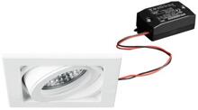 Brumberg LED-Einbaustrahlerset schaltbar, 6W, 680lm, 3000K, weiß (38357073)