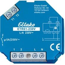 Eltako ETR61-230V Trennrelais, 230V, 1 Schließer, potenzialfrei, 5A/250V AC (61100635)