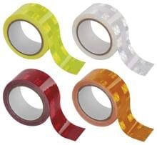 EMOS F6070 Reflexband, Breite 25mm, Länge 2m, Farbmix (2005000010)