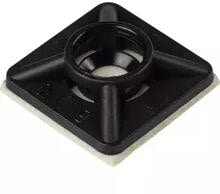 Plica SAPI Klebesockel 19x19, PA6.6, schwarz (703195469)