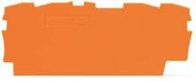 Wago 2002-1492 Abschluss- und Zwischenplatte orange
