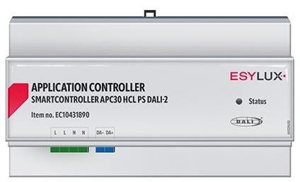 Esylux DALI-2-zertifiziertes Steuergerät mit integrierter Bus-Stromversorgung (250 mA) (EC10431890)