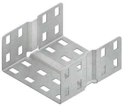 Niedax RV 60.100 F Stoßstellenverbinder, einstückig, U-förmig, 49x96 mm, Stahl, feuerverzinkt