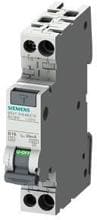 Siemens FI/LS kompakt Schalter, 1P+N, 6kA, Typ A, 30mA, unverzögert