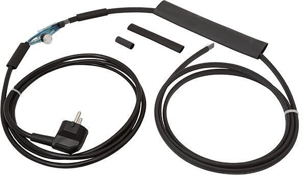 Etherma Thermokit-FPT Steckerleitung mit Thermostat, 2m, für Rohrbegleitheizung (38892)