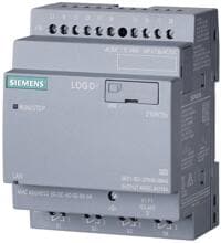 Siemens 6ED1052-2FB08-0BA2 LOGO! 230RCEo, Logikmodul, ohne Display, SV/E/A: 115V/230V/Relais, 8DE/4DA, Speicher 400 Blöcke, modular erweiterbar, Ethernet, integr. Web-Server, Datalog