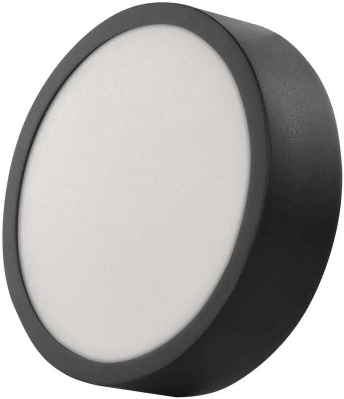 EMOS ZM5343 NEXXO LED-Anbauleuchte, rund, Change CCT, 21W, 1900lm, Ø 225mm, schwarz, (1539087212)