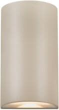 Nordlux Rold Round Wandleuchte, LED-Module, IP54, 350lm, 10,5W, sandfarbig (84141008)