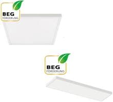 EVN OFFICIUM OUT LED Deckenanbaupanel, 220-240V/AC/DC, IP40, 3000K, 4000K, weiß